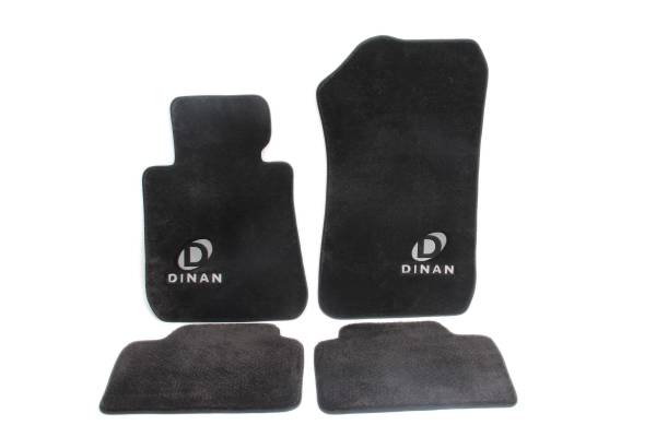 Dinan - GFBV D701-DNBW1510-4C-BLK Dinan Signature Floor Mats - 2011-2016 BMW 5-Series - Fits select 2011-2017 BMW models