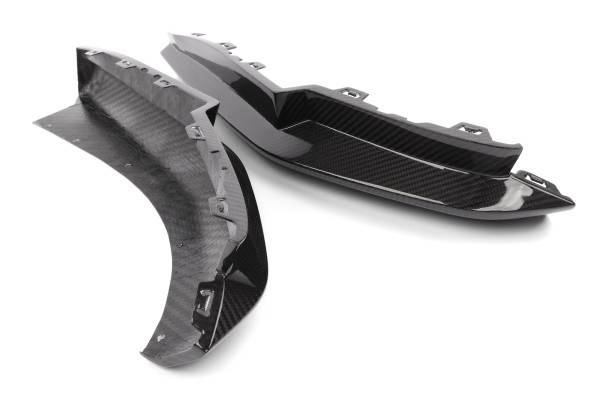 Dinan - GFBV D980-0050 Dinan Rear Side Splitters - 2021-2026 BMW M4 - Fits 2021-2026 BMW M4