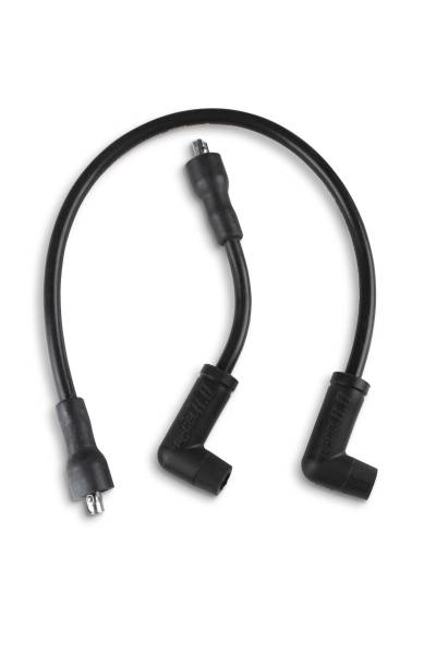 ACCEL - ACCEL 172072K Custom Race Wire - Select Sportster, Softail and Dyna Models - 8.8mm -; Stainless Steel Core - Black