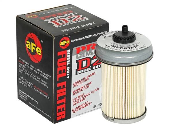 aFe - aFe 44-FF001 aFe ProGuard D2 Fluid Filters Fuel F/F FUEL GM Diesel Trucks 92-00 V8- 6.2L 6.5L (td)