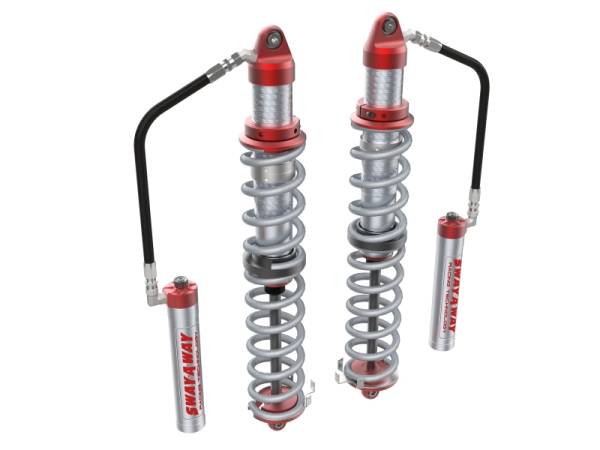 aFe - aFe 852-0058-01-CA aFe 14-19 Polaris RZR 925/1000cc Sway-A-Way 3.0 Rear Coilover Kit w/ Remote Reservoirs and Comp Adj