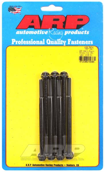 ARP - ARP 100-7521 ARP Merlin block, Brodix head BB 12pt valve cover bolt kit