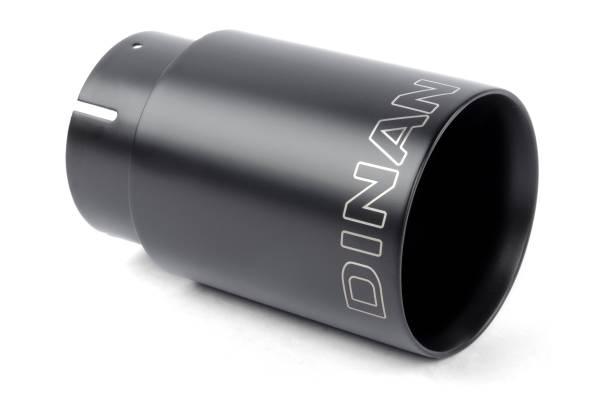 Dinan - Dinan D663-0574-BOX Dinan Double-Walled 4" Clamp-On Exhaust Tip (Black Ceramic)