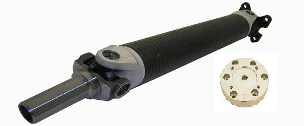 Driveshaft Shop - Driveshaft Shop 610393 DSS 08-11 G37 Coupe Manual 3.25in Carbon Fiber CV Shaft (Except IPL) *Specify 3 or 4 Bolt* INSH2-C