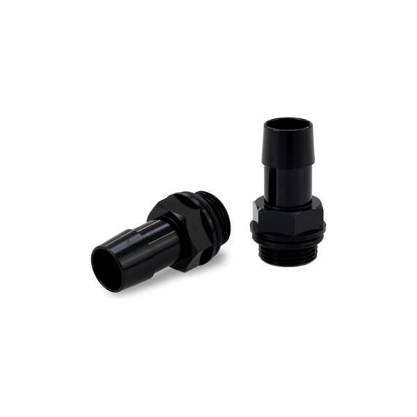 Mishimoto - Mishimoto MMFT-M20-58BK Mishimoto 2pcs. M20x1.5 5/8in Aluminum Catch Can Fittings - Black