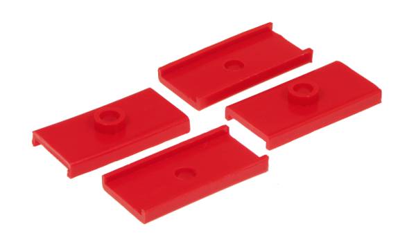 Prothane - Prothane 26-47078 Prothane MG Leaf Spring Pad Kit - Red