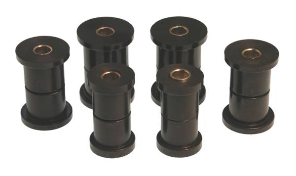 Prothane - Prothane 7-1006-BL Prothane 81-87 GM K30 Rear Spring & Shackle Bushings (w/ 1 3/8in OD Frame Shackle Bush) - Black