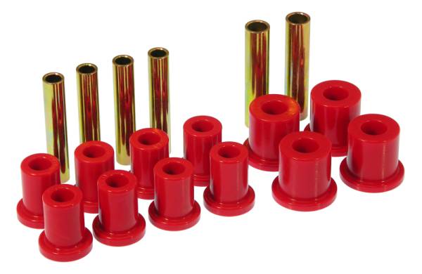 Prothane - Prothane 7-1007 Prothane 71-87 GM K10-30 4wd Front Spring Bushings - Red