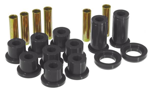 Prothane - Prothane 7-1016-BL Prothane 82-00 GM S-Series 2/4wd Rear Spring & Shackle Bushings - Black