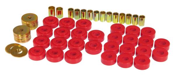 Prothane - Prothane 7-137 Prothane 64 GM Hardtop/Conv Body Mount - Red