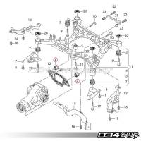 034Motorsport - 034Motorsport Rear Differential Carrier Mount Insert Kit for B8 Audi A4/S4/RS4, A5/S5/RS5, Q5/SQ5 & C7 Audi A6/S6/RS6, A7/S7/RS7 034-505-2016 - Image 7