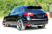Milltek Non-Resonated Cat Back Exhaust, OEM look for Porsche Cayenne 958 Turbo 4.8 V8 SSXPO108