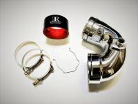 Evolution Racewerks - ER Cold Side "J" Charge Pipe for BMW S55 (3.0TT) F80/F82/F83/F87, Brushed - Image 2