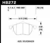 Jetta MKIII (1992-1998) - Braking - Brake Pads
