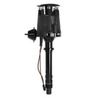 BCCX 83613 MSD Black Chevy V8 Pro-Billet Distributor with Vacuum Advance