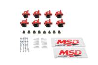 MSD - BCCX 8289-8 MSD Ignition Coil - Smart - 8-Pack - Red - Image 2