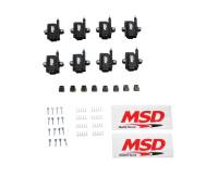 BCCX 82893-8 MSD Ignition Coil - Smart - 8-Pack - Black