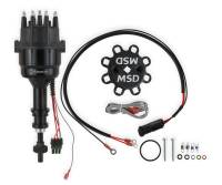BCCX 835071 MSD Ready-to-Run Black Marine Distributor Ford 351C-460, Steel Gear