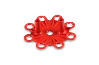 MSD - BCCX 8433 MSD Distributor Cap - V8 - HEI Terminals - Red - Spark Plug Wire Retainer - Image 4