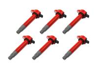 BCCX 82726 MSD Ignition Coil - Blaster - Chrysler V6 - Red - 6-Pack - Fits 2009-2010 Volkswagen Routan