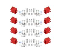 BCCX 82808 MSD Ignition Coil - High Output - 8-Pack - Red