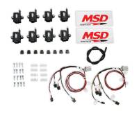 BCCX 82893-KIT MSD Ignition Coil - Smart - Big Wire Kit - Black