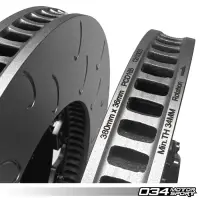 034Motorsport - 034 Motorsport 2-Piece Floating Front Brake Rotor Upgrade Kit for Audi B8.5 SQ5 - Image 3