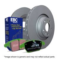 EBC Brakes S14KR1082 EBC S14 Kits Greenstuff Pads and RK Rotors