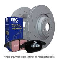 EBC Brakes S2KR2458 EBC S2 Kits Greenstuff Pads and USR Rotors