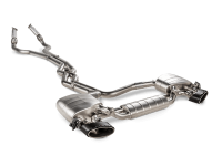 Akrapovic L-AU/SS/6 Akrapovic 2020 Audi RS6 Avant/RS7 Sportback (C8) Link-Pipe Set (SS) (Does Not Fit DP/L-AU/SS/1) - Fits 2021 Audi RS7 Sportback