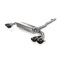 Akrapovic S-ME/TI/11 Akrapovic 2019+ Mercedes-Benz A35L AMG (Z117 / Non-OPF) Slip-On Line (Titanium) w/Titanium Tips - Fits 2020 Mercedes-Benz A35 AMG