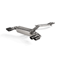 Akrapovic S-PO/TI/11H Akrapovic 2019+ Porsche Cayenne V6 (536) w/OPF/GPF Evolution Line Cat Back (Titanium) (Req Tips) - Fits 2019-2020 Porsche Cayenne