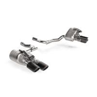 Akrapovic S-PO/TI/13 Akrapovic 2017 Porsche Panamera 4/Sport Turismo (971) Slip-On Race Line (Titanium) (Req. Tips) - Fits 2017-2020 Porsche Panamera