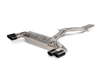 Akrapovic S-PO/TI/20 Akrapovic 2019+ Porsche Cayenne S/Coupe (536) Evolution Line Cat Back (Titanium) (Req. Tips) - Fits 2018-2020 Porsche Cayenne