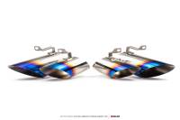 AMS ALP.22.05.0002-1 AMS Performance 15-19 Lamborghini Huracan Titanium Exhaust Tips (OEM & Alpha TT Kit Fitment)