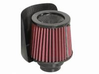 BMC CRF613/08-R BMC Universal 90mm Conical Carbon Racing Filter w/Shield & Reducer