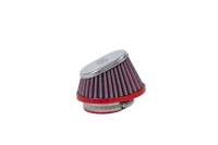 BMC FBPF50-70SS BMC Conical Carburetor Filter w/Chrome Top - 50mm Inlet / 65mm H