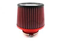 BMC FBSA76-110C BMC Single Air Universal Conical Filter w/Carbon Top - 76mm Inlet / 110mm H