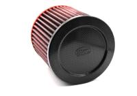 BMC FBSA76-140C BMC Single Air Universal Conical Filter w/Carbon Top - 76mm Inlet / 140mm H