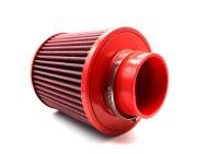 BMC FBTW76-140P BMC Twin Air Universal Conical Filter w/Polyurethane Top - 76mm ID / 140mm H