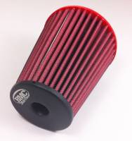BMC FBTW80-151C BMC Twin Air Universal Conical Filter w/Carbon Top - 80mm ID / 151mm H