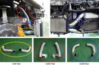 HKS 13002-AN003 HKS 09-10 Nissan GT-R Intercooler Pipe Kit (2 inlet/4 outlet)