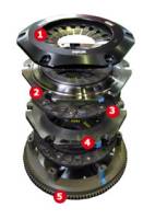 HKS 26011-AM002 HKS LA CLUTCH TWIN CZ4A 4B11