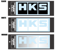 HKS 51003-AK152 HKS LOGO Sticker W220 BLACK