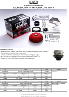 HKS 70020-AH110 HKS RS HONDA CIVIC TYPE-R FK8 K20C (AFR Not Incl.)