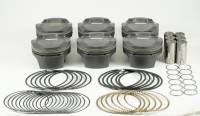 Mahle Motorsport 197832225 Mahle MS BMW N54 B30 3.0L 84.50mm x 31.7mm CH 17.2cc 314g 10.3CR Pistons (Set of 6)