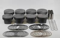 Mahle Motorsport 928957001 Mahle MS Piston Set BBC 565ci 4.600in Bore 4.25in Stroke 6.385in Rod 0.990 Pin -3cc 9.7 CR Set of 8