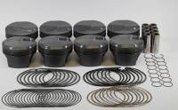 Mahle Motorsport 928973780 Mahle MS Piston Set BBC 460ci 4.280in Bore 4.00in Stroke 6.135in Rod .990 Pin 28cc 10.4 CR Set of 8