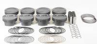 Mahle Motorsport 930247925 Mahle MS Piston Set SBF Inv 364cid 4.125in Bore 3.400stk 5.400in Rod .927 Pin -16cc 9.4 CR Set of 8
