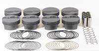 Mahle Motorsport 930250530 Mahle MS Piston Set SBF 347ci 4.030in Bore 3.4in Stroke 5.4in Rod .927 Pin -6.2cc 10.4 CR Set of 8